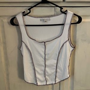Exposed Seam Tank Top